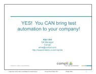 YES! You CAN bring test automation to your company! - PNSQC