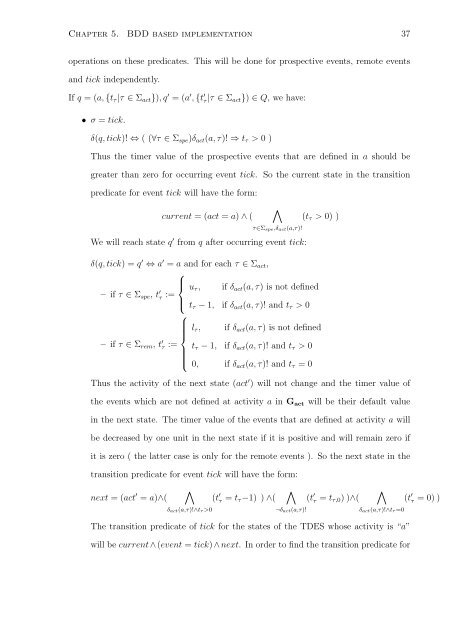 State Based Control of Timed Discrete Event Systems using Binary ...