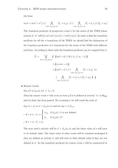 State Based Control of Timed Discrete Event Systems using Binary ...