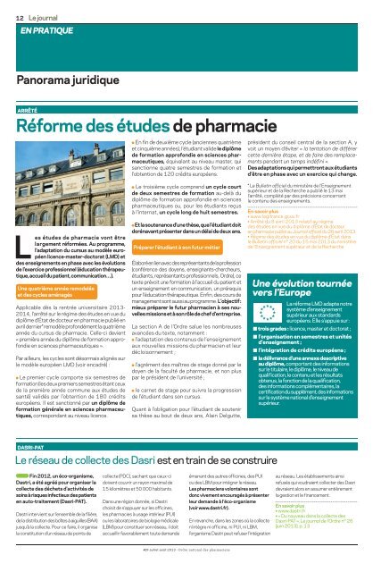 TÃ©lÃ©charger le PDF - Ordre National des Pharmaciens