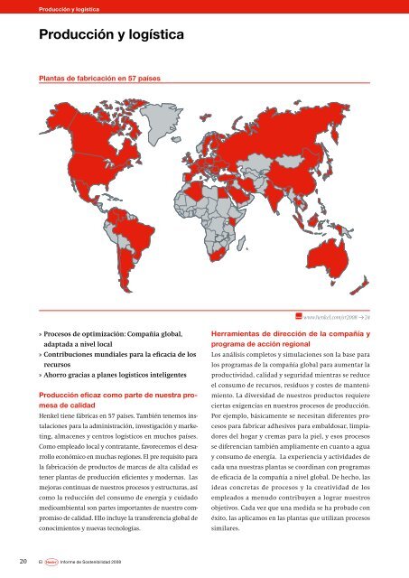 Informe de Sostenibilidad 2008 - Henkel