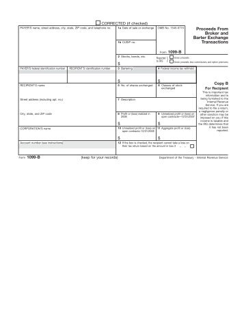 2008 Form 1099-B - RBC Dominion Securities