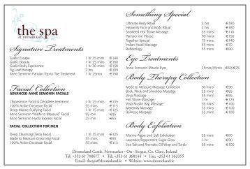 Mgm Spa Price List Detroit Mgm Spa Price List Detroit