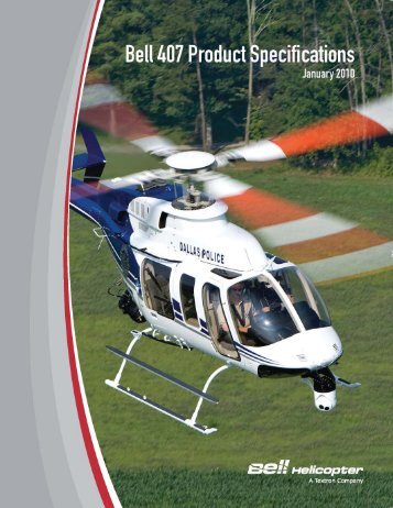 407 Product Spec Rev 1 June.indd - Prairie Helicopters Inc.