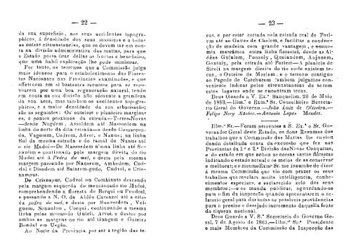 Apontamentos dos trabalhos da CommissÃ£o das Mattas do Estado ...