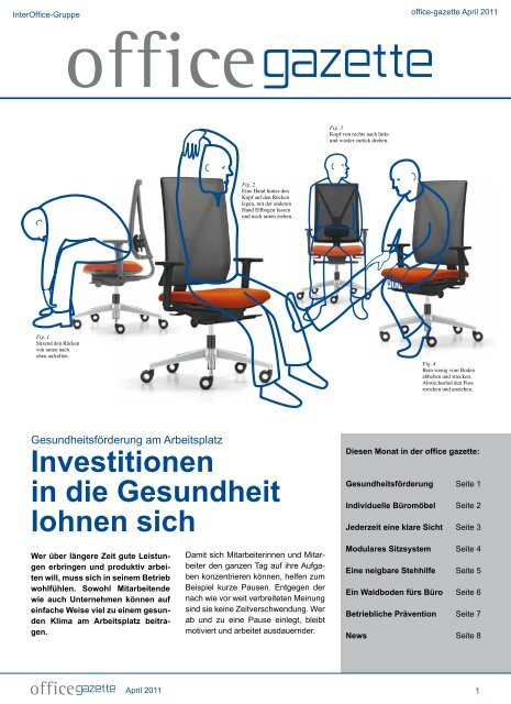 Investitionen in die Gesundheit lohnen sich - InterOffice AG