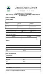 Site Alteration Permit Application Form - Town of Georgina