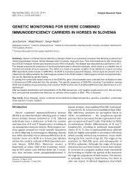 genetic monitoring for severe combined immunodeficiency carriers ...