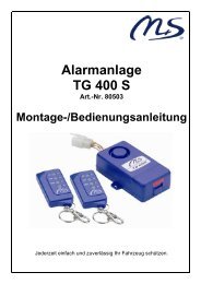Alarmanlage TG 400 S