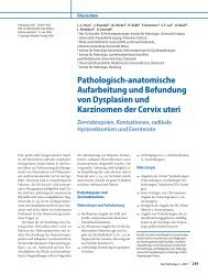 Pathologisch-anatomische Aufarbeitung und Befundung von ...