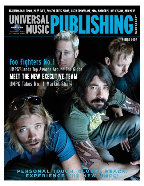 Foo Fighters No - Universal Music Publishing