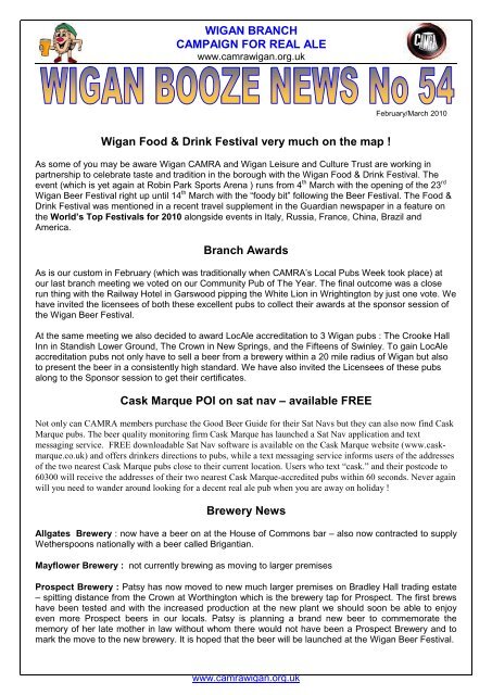 Booze Bulletin 54.pdf - Wigan