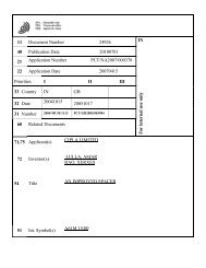 statistices to inpadoc 2011 a