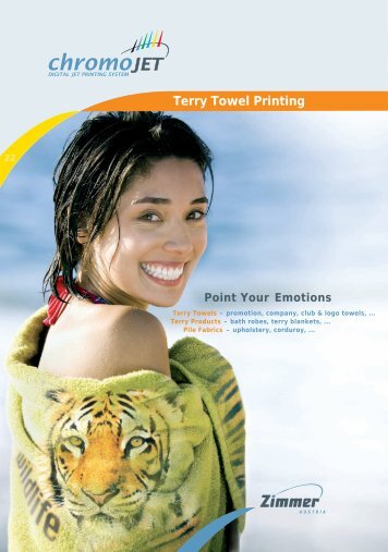ChromoJET Terry Towel Printing