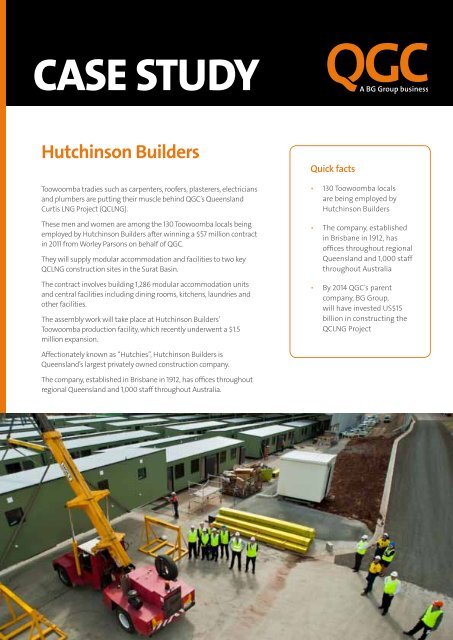 Hutchinson Builders - QGC
