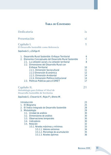 metodologÃ­a para estimar el nivel de desarrollo sostenible - Instituto ...