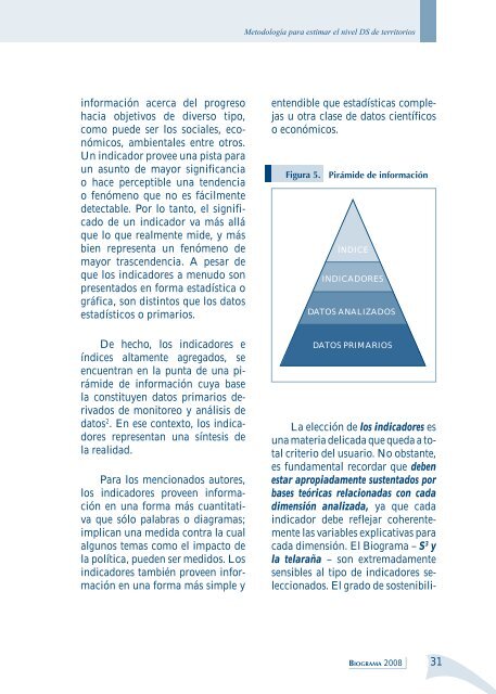 metodologÃ­a para estimar el nivel de desarrollo sostenible - Instituto ...