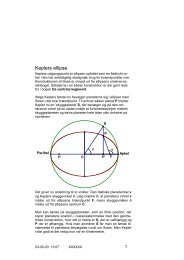LÃ¦s hele artiklen om Keplers ellipse i pdf-format - Elevunivers