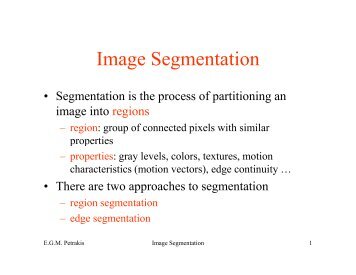 Image Segmentation