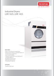 Lavamac LS 55KG + 77kg Dryer - Laundry Equipment