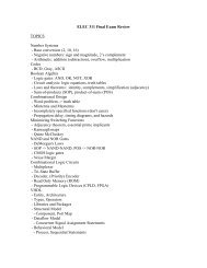 ECE 331 Midterm Review