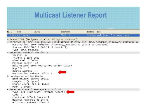 IPv6 Trace Analysis using Wireshark - Sharkfest - Wireshark