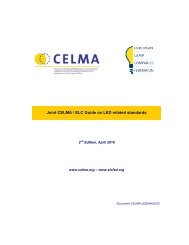 Joint CELMA / ELC Guide on LED related standards