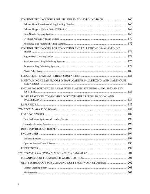 Dust Control Handbook for Industrial Minerals Mining and Processing