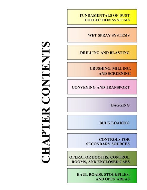 Dust Control Handbook for Industrial Minerals Mining and Processing