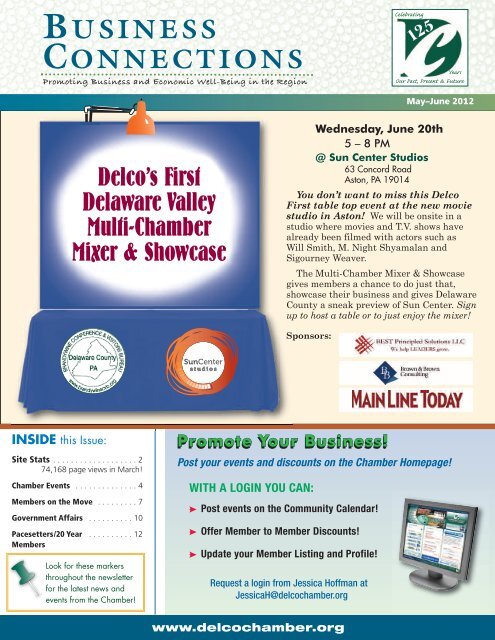 May–June 2012 - Delaware County Chamber of Commerce
