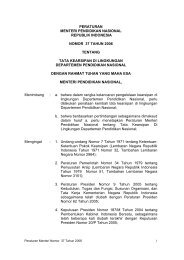 Permendiknas No. 37 tahun 2006 ttg Tata Kearsipan di ... - Arsip UGM