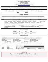 Physical and Neurological Clearance Form - Minnesota Office of ...