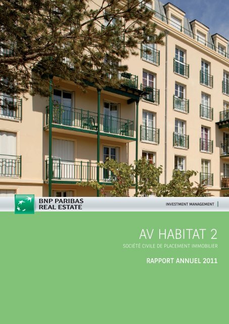 Rapport annuel - AV Habitat 2 - 2011 - BNP Paribas REIM