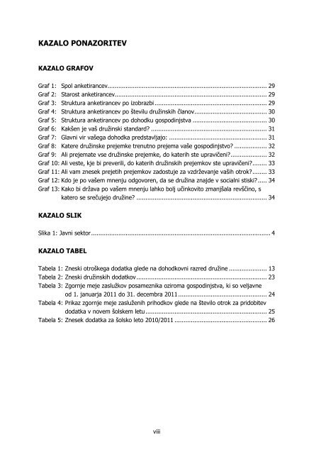 socialni transferji druÅ¾inam, oblike in uÄinki v izbranih drÅ¾avah eu