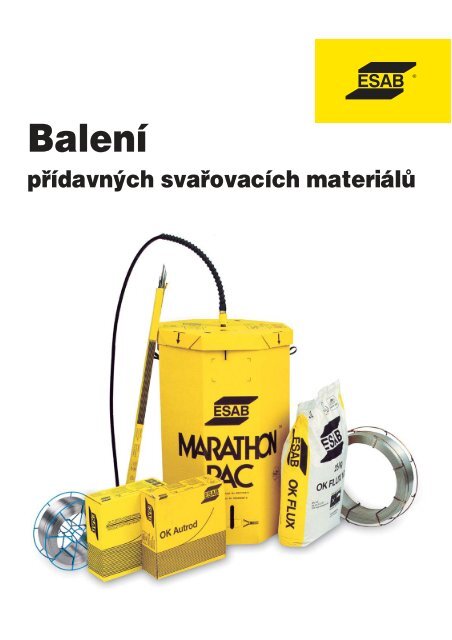 BalenÃ­ pÅÃ­davnÃ½ch svaÅovacÃ­ch materiÃ¡lÅ¯