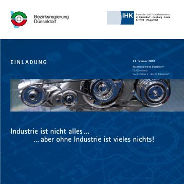 Industrie ist nicht alles - Zukunft durch Industrie