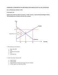 CONSUMPTION TAX AND PRODUCTION SUBSIDY