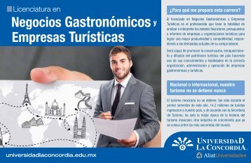 Negocios GastronÃ³micos y Empresas TurÃ­sticas - Universidad La ...