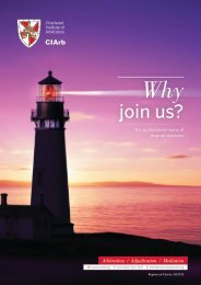 CIArb Membership Brochure.pdf - Chartered Institute of Arbitrators