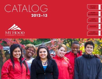 2012-2013 Catalog - Mt. Hood Community College