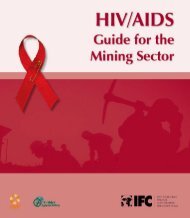 HIV/AIDS Guide for the Mining Sector - CARE Canada