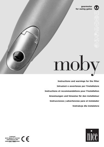 NICE MOBY_ISTMOR1.pdf - Da.Ca. Electric