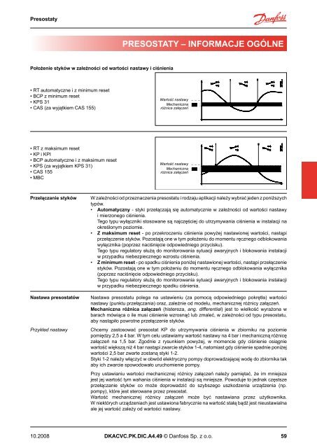 Regulatory ciśnienia (presostaty) - hapka