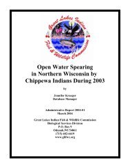 Open water spearing in northern Wisconsin by Chippewa Indians ...