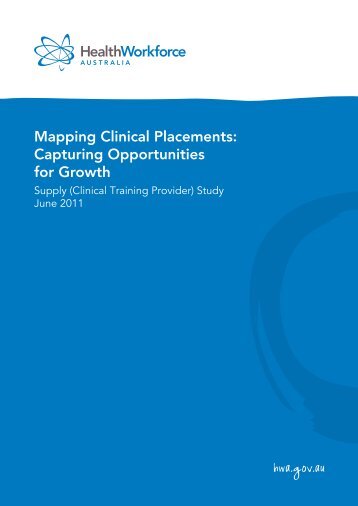 Mapping Clinical Placements: Capturing Opportunities for Growth