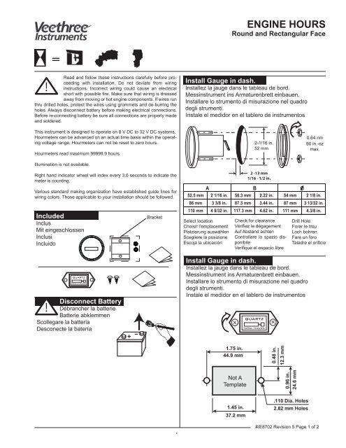 Tachometer Wiring Diagram Diesel from img.yumpu.com