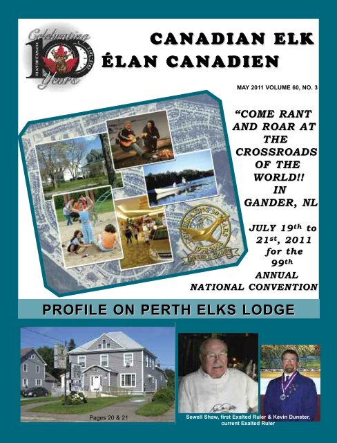 CANADIAN ELK ÉLAN CANADIEN - Elks of Canada