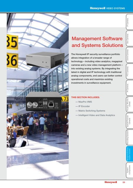 L_HVSR09CT_D 09 Video Catalog - Honeywell Security