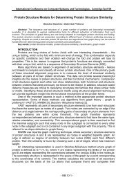 Protein Structure Models for Determining Protein Structure ... - Ecet