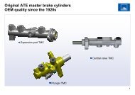 Original ATE master brake cylinders OEM quality since ... - JURPROM